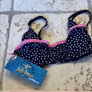 Lulifama Lola!! Balconette underwire ruffle top Sm